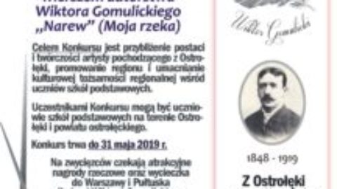 Konkurs plastyczny z okazji 100 rocznicy śmierci Wiktora Gomulickiego