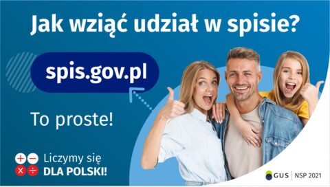 Jak wziąć udział w Narodowym Spisie Powszechnym 2021?