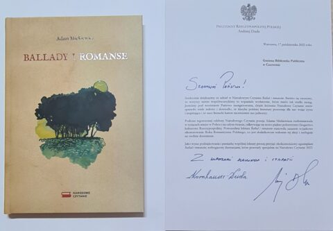 Podziękowania od Pary Prezydenckiej za udział w Narodowym Czytaniu!