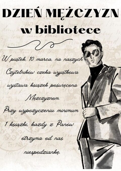 <strong>DZIEŃ MĘŻCZYZN W BIBLIOTECE</strong>