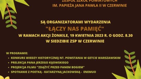 <strong>Akcja „Żonkile” w Gminnej Bibliotece Publicznej w Czerwinie</strong>