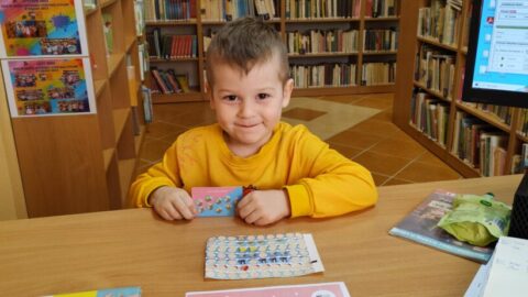 <strong>Przedszkolaki w bibliotece w Piskach</strong>