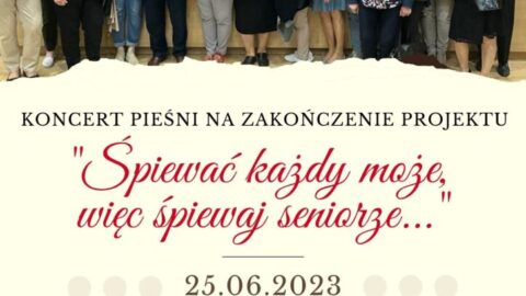 <strong>Seniorzy i Gminna Biblioteka Publiczna w Czerwinie zapraszają na koncert!</strong>