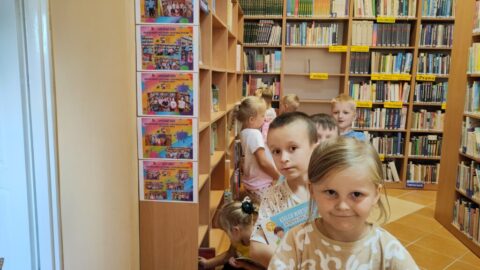 <strong>Wizyta przedszkolaków w bibliotece w Piskach</strong>