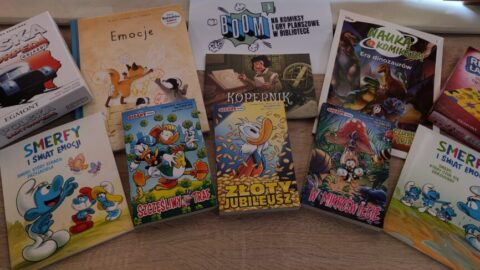 <strong>Biblioteka w Piskach uczestnikiem programu “BOOM 3! na komiksy i gry planszowe w bibliotece”!</strong>