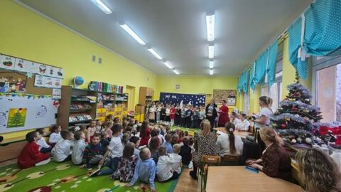<strong>Wspólne kolędowanie z Przedszkolem Samorządowym w Czerwinie</strong>