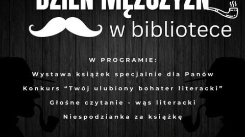 <strong>Dzień Mężczyzn w Gminnej Bibliotece Publicznej w Czerwinie!</strong>