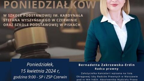 <strong>Spotkanie z prawnikiem dla uczniów!</strong>