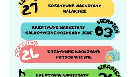 <strong>Zapraszamy na sobotnie kreatywne warsztaty z książką w tle!</strong>