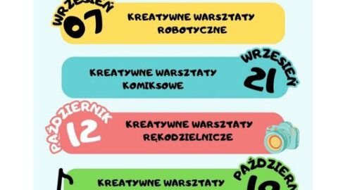 <strong>Zapraszamy na sobotnie kreatywne warsztaty z książką w tle!</strong>