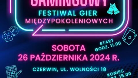 <strong>Zapraszamy na Event Gamingowy – Festiwal Gier Międzypokoleniowych!</strong>