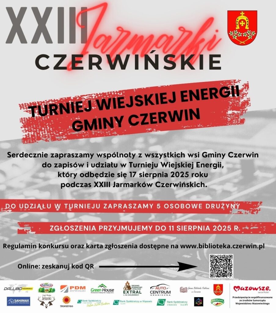 Czerwony-Czarny-i-Bialy-Nowoczesny-Festiwal-Folkloru-Post-na-Instagram1-1-904x1024 Zaproszenie do zapisów na Turniej Wiejskiej Energii Gminy Czerwin!