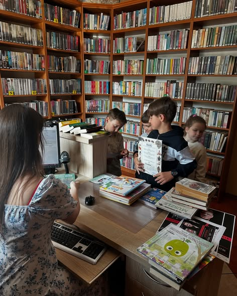 image-173 Pierwszoklasiści w bibliotece!