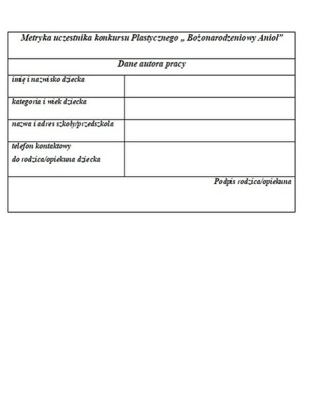 image-105 Konkurs Plastyczny „Bożonarodzeniowy Anioł” we współpracy z Poradnią Psychologiczno - Pedagogiczną