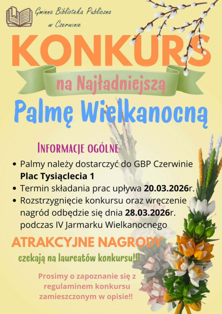 obraz-724x1024 KONKURS NA NAJŁADNIEJSZĄ PALMĘ WIELKANOCNĄ!